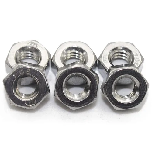 Vista 11 de Fullerkreg Tuerca hexagonal inoxidable de 1/4"-20, acero inoxidable 304, acabado brillante, (100 piezas)