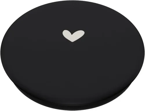 Vista 2 de Negro ceniza: lindo y sencillo y elegante, bohemio, dibujado a mano, PopSockets intercambiables PopGrip