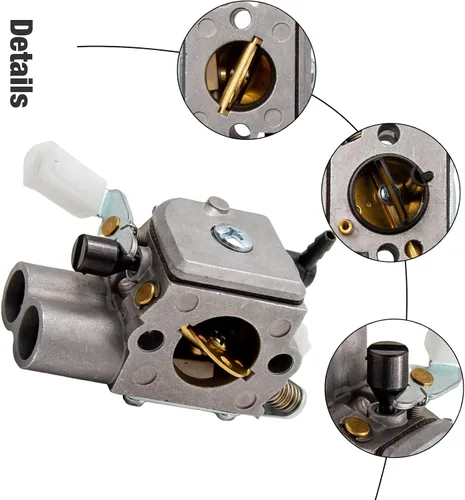 Vista 2 de SYOWADA C1Q-S233 Kit de reparación de carburador de repuesto para STIHL MS251 MS231C MS251C MS241 MS231 MS241C con línea de filtro de combustible