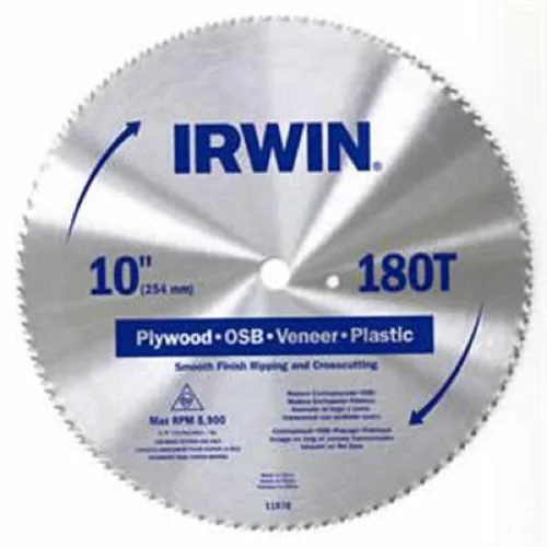 Vista 5 de Irwin Tools Classic Series - Hoja de sierra circular con cable de acero, 7 1/4 pulgadas, 40T (25230)