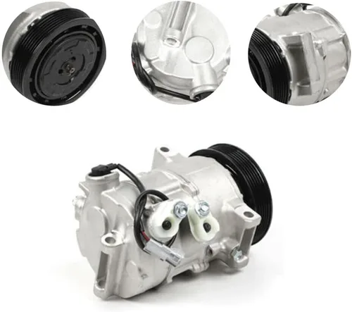 Vista 3 de Compresor automotriz CO 30011C, compresor de CA con embrague para Jeep PATRIOT 4 CYL 2.0L, 2.4L 2009-2017 y para Jeep COMPASS 4 CYL 2.0L 2.4L