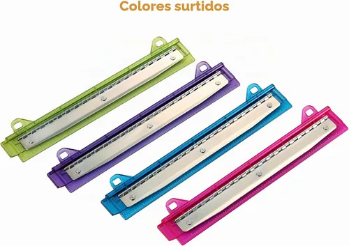 Vista 6 de Binder con anillas de Bostitch 3 agujeros, 5 hojas, varios colores (RBHP-4C)