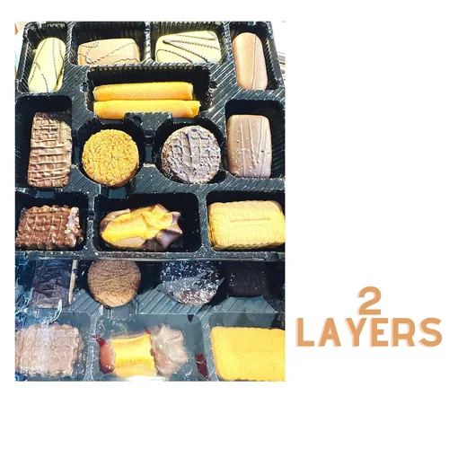 Vista 6 de Desobry Surtido de galletas de chocolate belga 800G