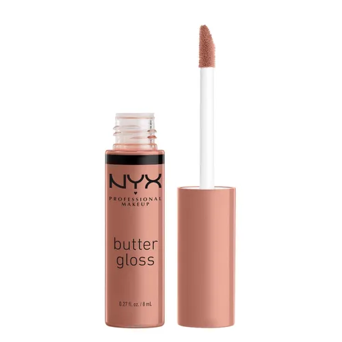 Vista 40 de NYX MAQUILLAJE PROFESIONAL Brillo de mantequilla, brillo de labios no pegajoso, - Eclair (rosa)