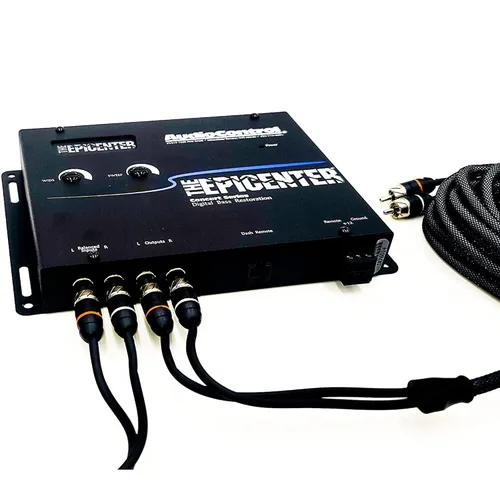 Vista 6 de Elite Audio, Kit de cableado de amplificador y combo de epicentro, 2000 vatios de potencia máxima, procesador de graves epicentro con perilla
