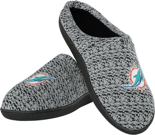 Vista 30 de FOCO NFL - Pantuflas para hombre con suela Cupsole tejidas en poliéster