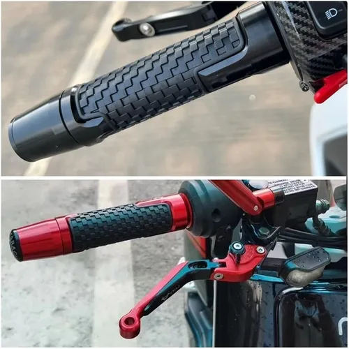Vista 4 de for Ya&maha FZ6 FZ 6 2004 2005 2006 2007 2008 7/8'' 22MM Motorcycle Accessories Handlebar Ends Slider Handle Cap Cover End Plugs Handlebars Covers