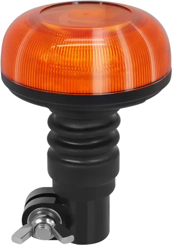 Vista 7 de Agrieyes Amber Beacon Luces Estroboscópicas LED de Emergencia - Luces de Advertencia de Seguridad de Montaje en Poste de 3.6 Pulgadas