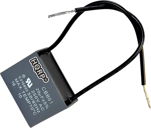 Vista 28 de HQRP Condensador compatible con ventilador de techo Hampton Bay 1uf+2uf de 3 cables con certificación UL Plus HQRP Coaster