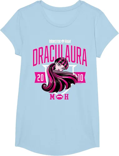 Vista 39 de Monster High -Camiseta Colegiada Draculaura Gris asfalto
