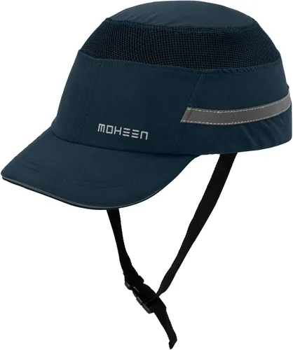 Vista 20 de Gorra de Seguridad Ligera con Protección contra Golpes - Sombrero Protector Transpirable Estilo Béisbol con Rayas Reflectantes