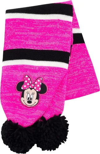 Vista 4 de Disney Juego de guantes de nieve aislados para niñas Minnie Mouse o Frozen Winter Hat bufanda y manoplas o guantes niño pequeño