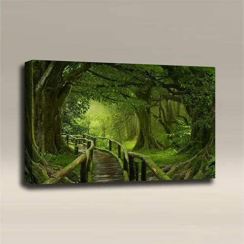 Vista 5 de Panel de arte acústico para pared: temas de fotos de la naturaleza - Tamaño: 36"x24"x2