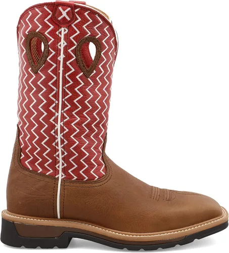 Vista 145 de Twisted X Botas Tech X para hombre de 12 pulgadas, botas occidentales casuales para hombre