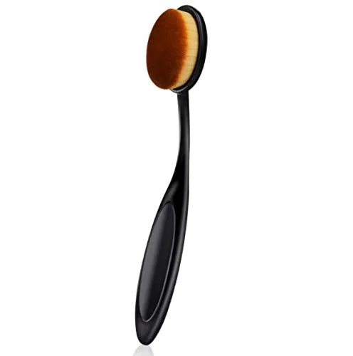 Vista 2 de 2 brochas de maquillaje para mezclar líquidos, crema o polvo impecable, 2