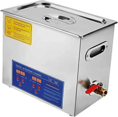Vista 8 de Máquina de limpieza ultrasónica, 2/3/6/10/15/22/30L, temporizador digital, máquina de limpieza de acero inoxidable, adecuada para baño, joyería