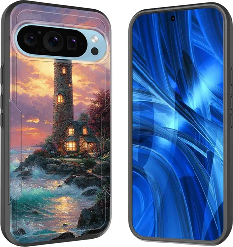 Vista 38 de Funda para Pixel 7A, [probada contra caídas de grado militar] Funda protectora resistente a prueba de golpes para Google Pixel 7A de 6.1 pulgadas