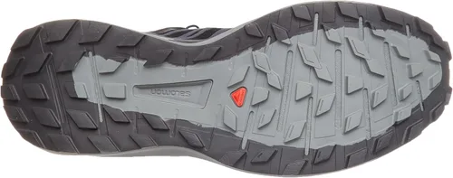 Vista 4 de Salomon Sense Ride 4 Invisible GTX Trail Running Tenis para hombre clima tormentoso canteratomate cherry