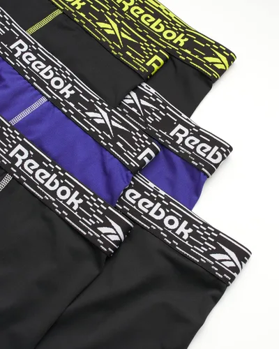 Vista 2 de Reebok Ropa interior para hombre - Calzoncillos tipo bóxer Performance (paquete de 6)