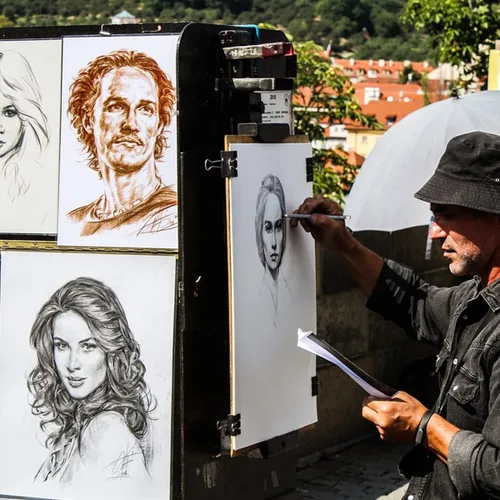 Vista 6 de Sunshilor Juego de 12 lápices de carbón profesionales, 12 lápices de carbón duro suave y medio para dibujar, dibujar, sombrear, lápices de artista