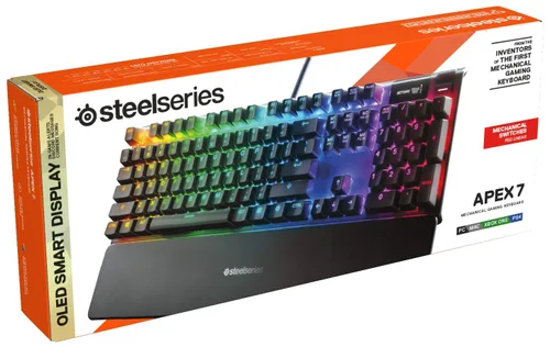 Vista 14 de SteelSeries Teclados mecánicos Apex 7 TKL, teclado mecánico