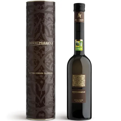 Vista 10 de DESERTMIRACLE Aceite de oliva marroquí rico en polifenoles prensado en frío, aceite de oliva orgánico extra virgen con altos polifenoles, primer