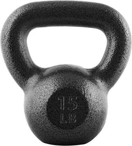 Vista 10 de WF Athletic Supply Hammerstone - Pesas rusas de hierro fundido pintadas, equipo de hogar y gimnasio, ideal para entrenamiento de fuerza