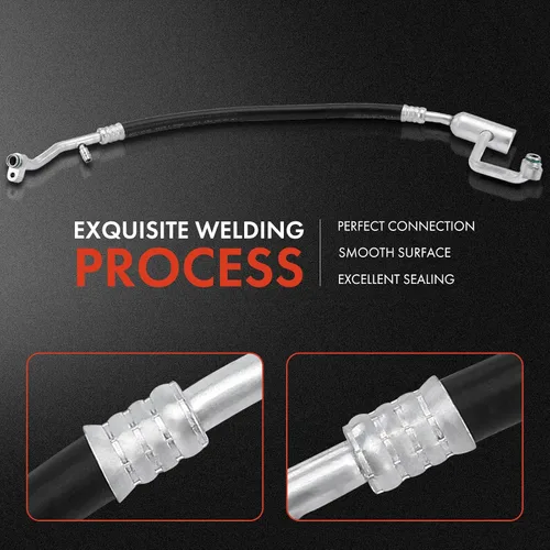 Vista 5 de A-Premium Conjunto de manguera de línea de succión de A/C compatible con Acura RL 2005-2012 3.5L 3.7L, compresor a evap for Acura RL, 2005-2012