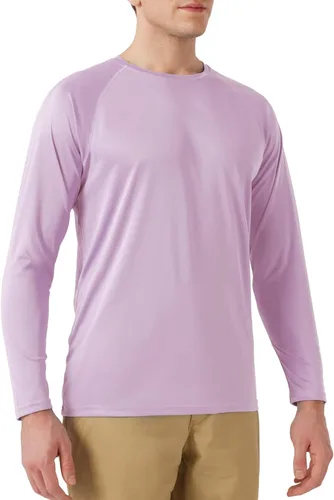 Vista 2 de Men's Activewear Basic Outdoor Series Sun Protection Long Sleeve Quick Dry Shirt