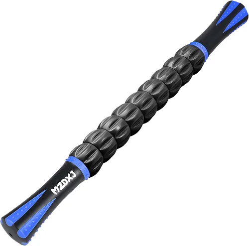 Vista 26 de Rodillo de masaje muscular - Pistola de fascia de tejido profundo para alivio del dolor miofascial, drenaje linfático y escultura corporal