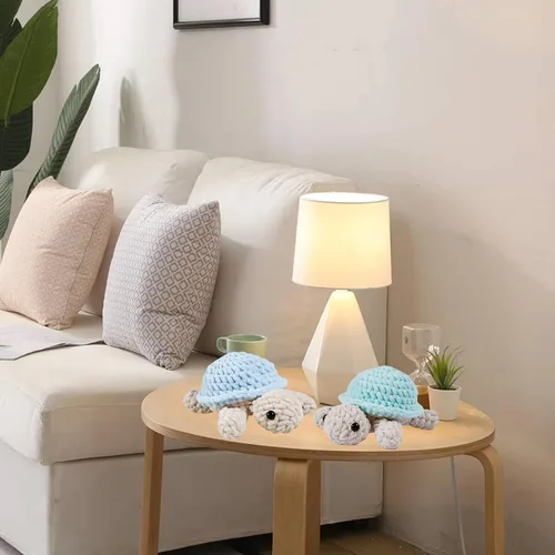 Vista 7 de Eelexa Kit de ganchillo para principiantes, kit de animales de ganchillo Amigurumi, con tutoriales en video paso a paso para niños, adultos