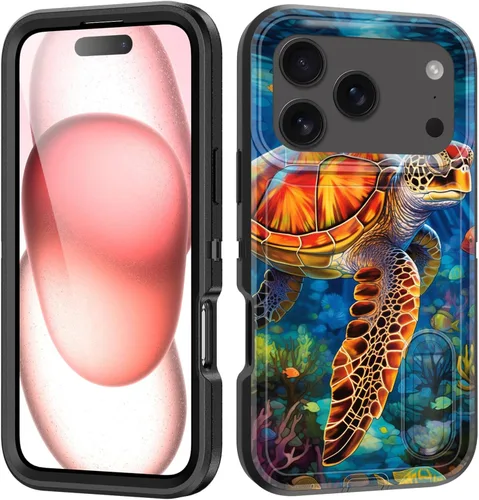 Vista 20 de Funda para iPhone Air con soporte integrado, a prueba de golpes, polvo y caídas, 3 capas, grado militar, funda protectora para iPhone Air de 6.5