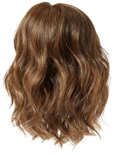 Vista 2 de Raquel Welch - Peluca estilo Bob de la editora en capas hasta el hombro por Hairuwear, tamaño de gorra grande, castaño iluminado por el sol RL10/12