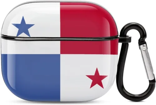 Vista 15 de Funda protectora con Bluetooth de cuerpo completo de la bandera rumana para AirPods 3, funda con llavero impreso completo