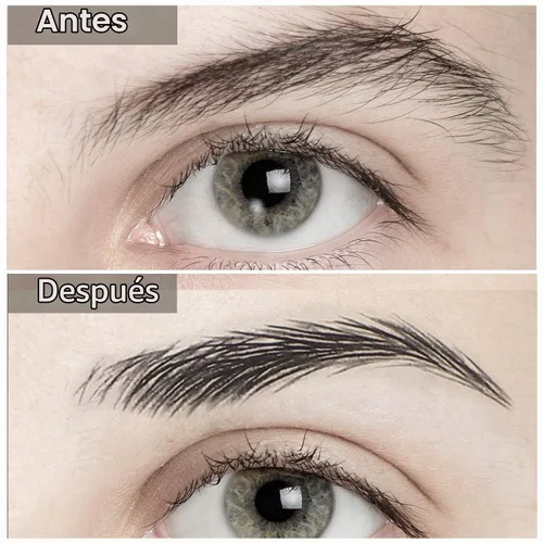 Vista 3 de Maitys - 12 hojas 108 pares de calcomanías impermeables para cejas, estilo clásico 4D Hair Like,Temporary Transfer Brow Decal,Peel off Fake