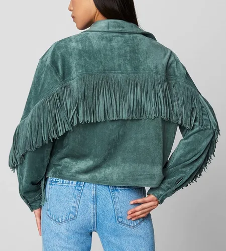 Vista 2 de BLANKNYC Ropa de lujo para mujer chaqueta tipo camisa de ante sintético abrigo cómodo y elegante