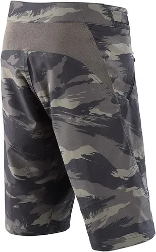 Vista 2 de Troy Lee Designs Pantalones cortos de ciclismo de montaña para ciclismo y ciclismo de montaña para hombre, diseño de concha corta Skyline