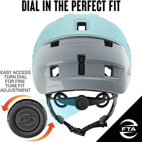 Vista 5 de Wildhorn Corvair - Casco de bicicleta de montaña para adultos, mujeres y jóvenes, casco ligero de ciclismo MTB con visera ajustable y ventilación