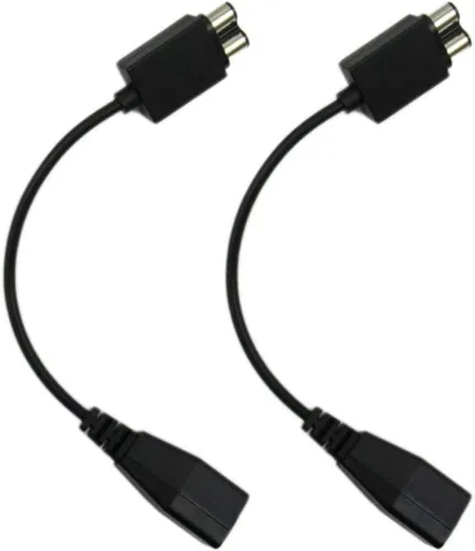 Vista 2 de Paquete de 2 cables adaptador de enchufe de fuente de alimentación de CA para Xbox 360 a Xbox ONE