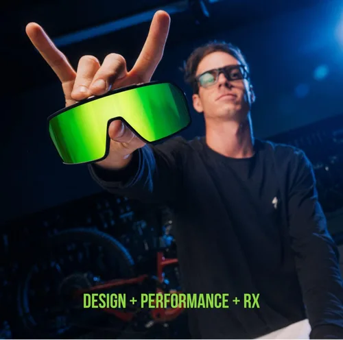 Vista 8 de Hot Buttered HB - Gafas de sol PRESTO 3 en 1 para mujeres y hombres, marco RX + clip + lente casual, protección UV, deportes al aire libre