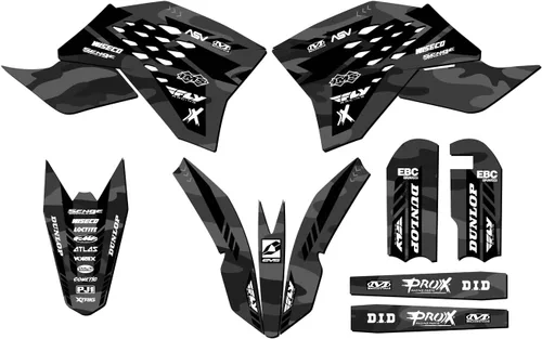 Vista 3 de Kit de base gráfica SX 65 Apache Green Senge 2009-2015 compatible con KTM
