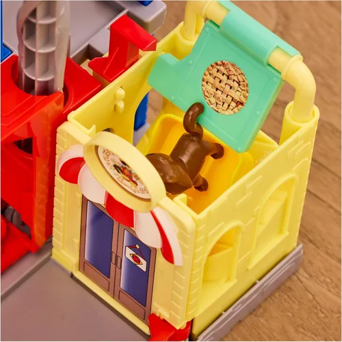 Vista 9 de Paw Patrol: Pup Squad, Search & Rescue HQ Playset con vehículo y 2 figuras