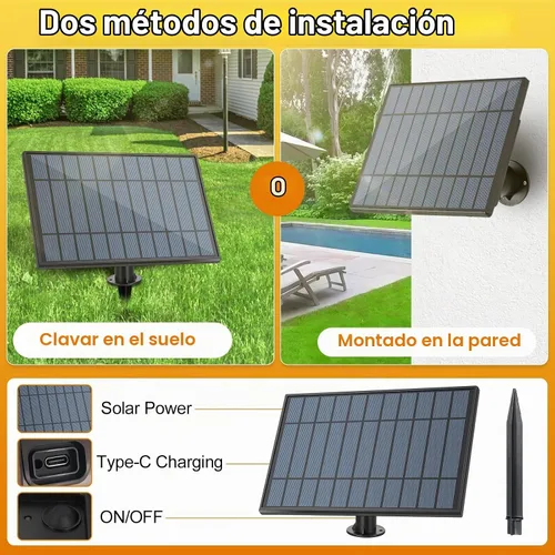 Vista 8 de 100 pies de luces de cadena solar para exteriores con control remoto, luces LED recargables por USB para patio con 52 bombillas ST38 Edison