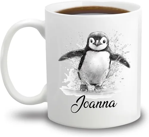 Vista 11 de Taza de café con nombre personalizado de oso de 11 y 15 onzas, taza de cerámica blanca con dibujo a lápiz de oso personalizado, regalo para niños