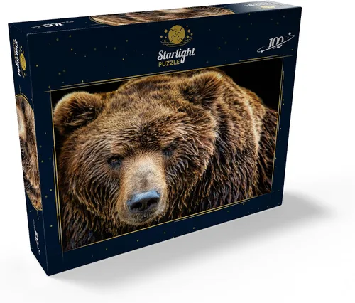 Vista 2 de MyPuzzle Brown Bear Ursus Arctos Beringianus - Rompecabezas prémium de 100 piezas para adultos
