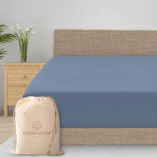 Vista 14 de Good Sleep Bedding - Sábanas ajustadas suaves y transpirables, tamaño individual, 800 hilos, 100% algodón egipcio, tejido satinado, estilo hotel