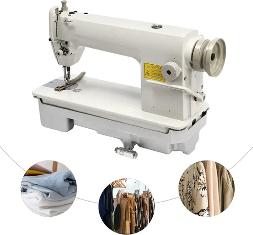 Vista 4 de Máquina de coser industrial,Máquina de coser de alta resistencia,Máquina de coser de costura recta Herramienta de costura de cuero para coser