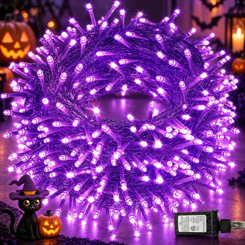 Vista 25 de 120LED 44FT Smart Color Cambio de Halloween Cadena de luces RGB App