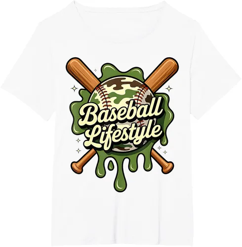 Vista 117 de Baseball Life Style 101 Apparel Youth Drip Baseball Boys Kid Camiseta