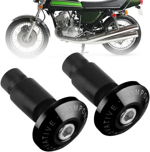 Vista 4 de Fydun Tapón deslizante para manillar de motocicleta para Racing ATV Offroad 0.866 in 7/8inch (negro)